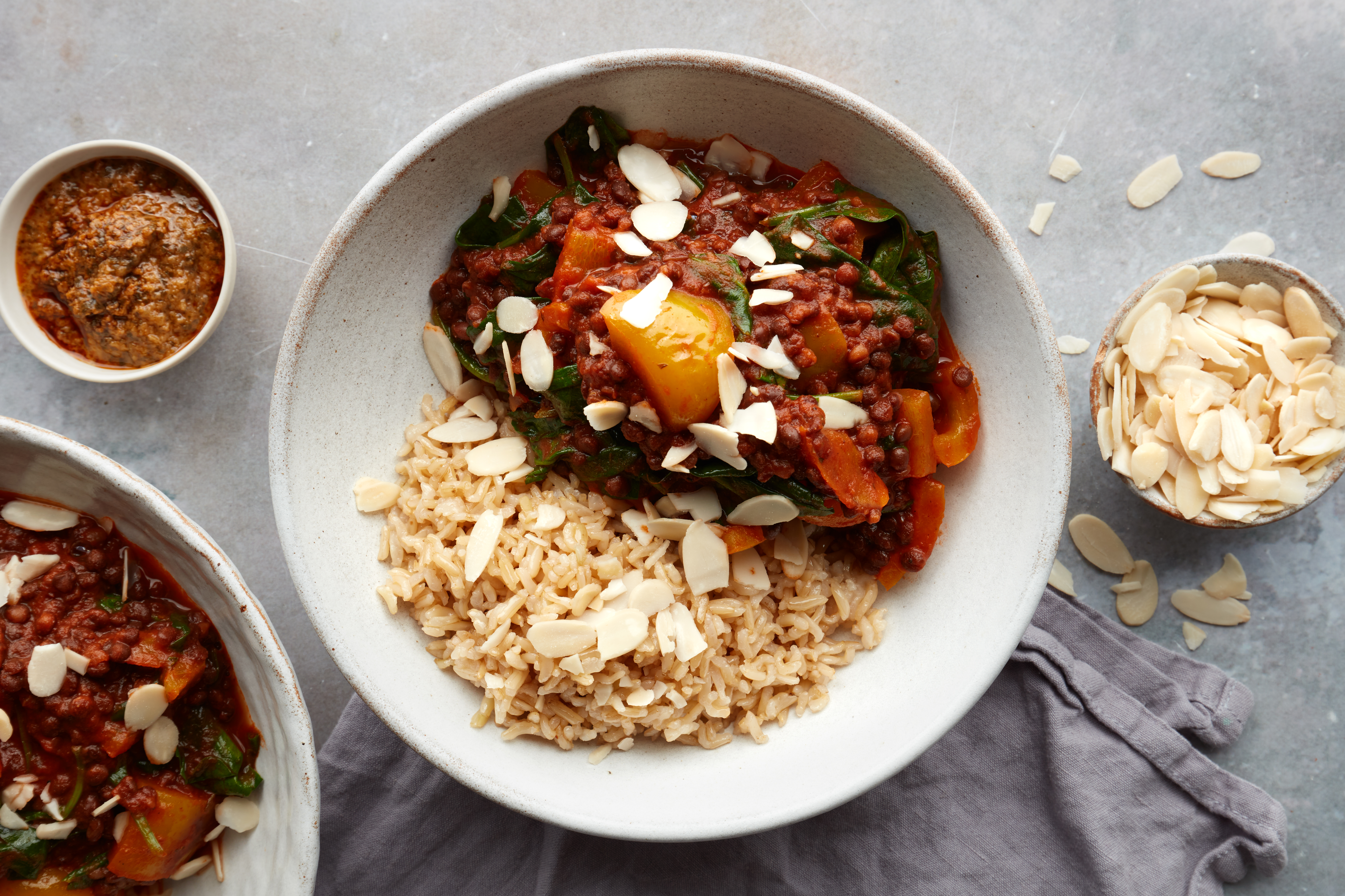 Speedy Moroccan Chickpea Stew with Brown Rice