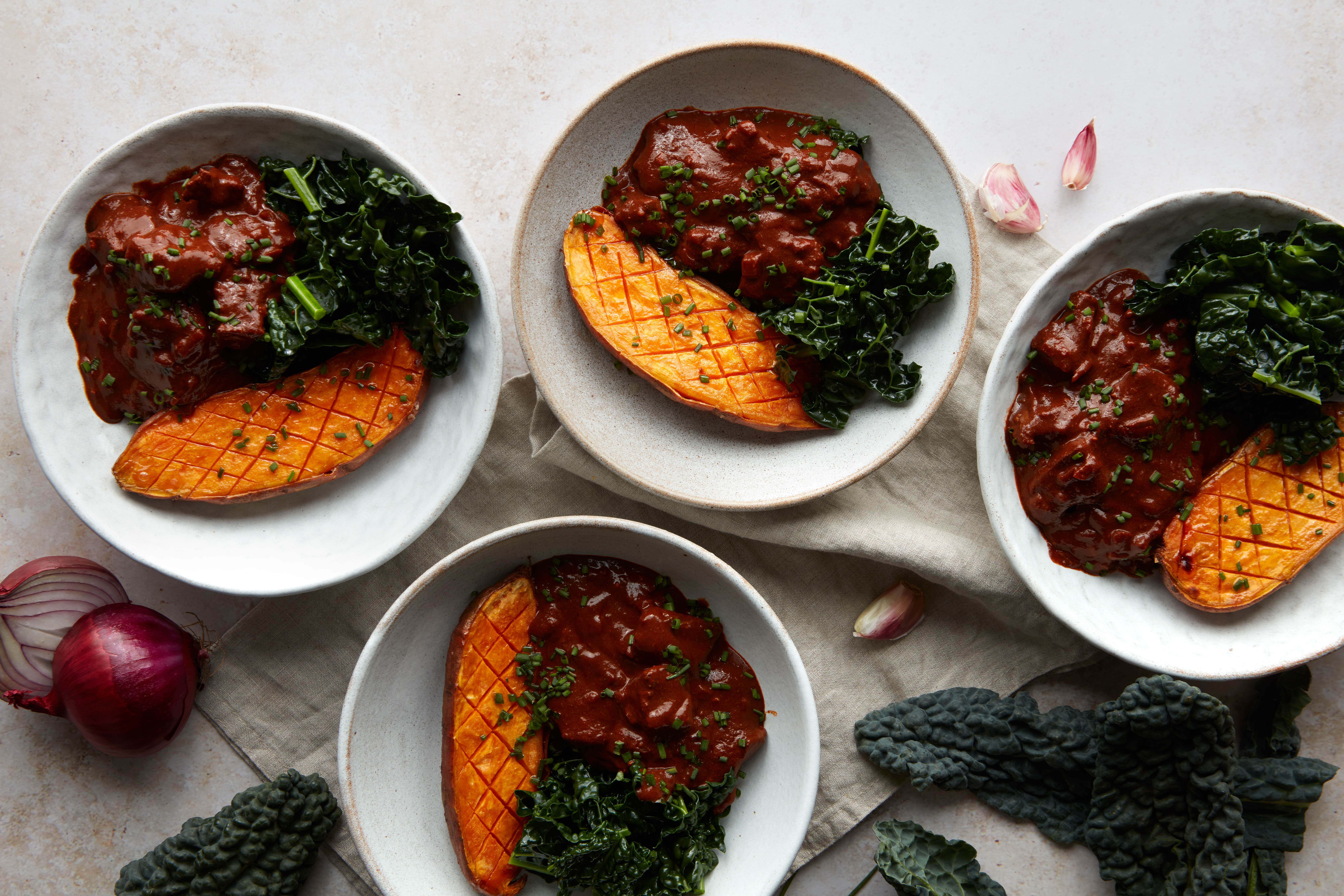 Chipotle & Cacao Venison Stew with Sweet Potato