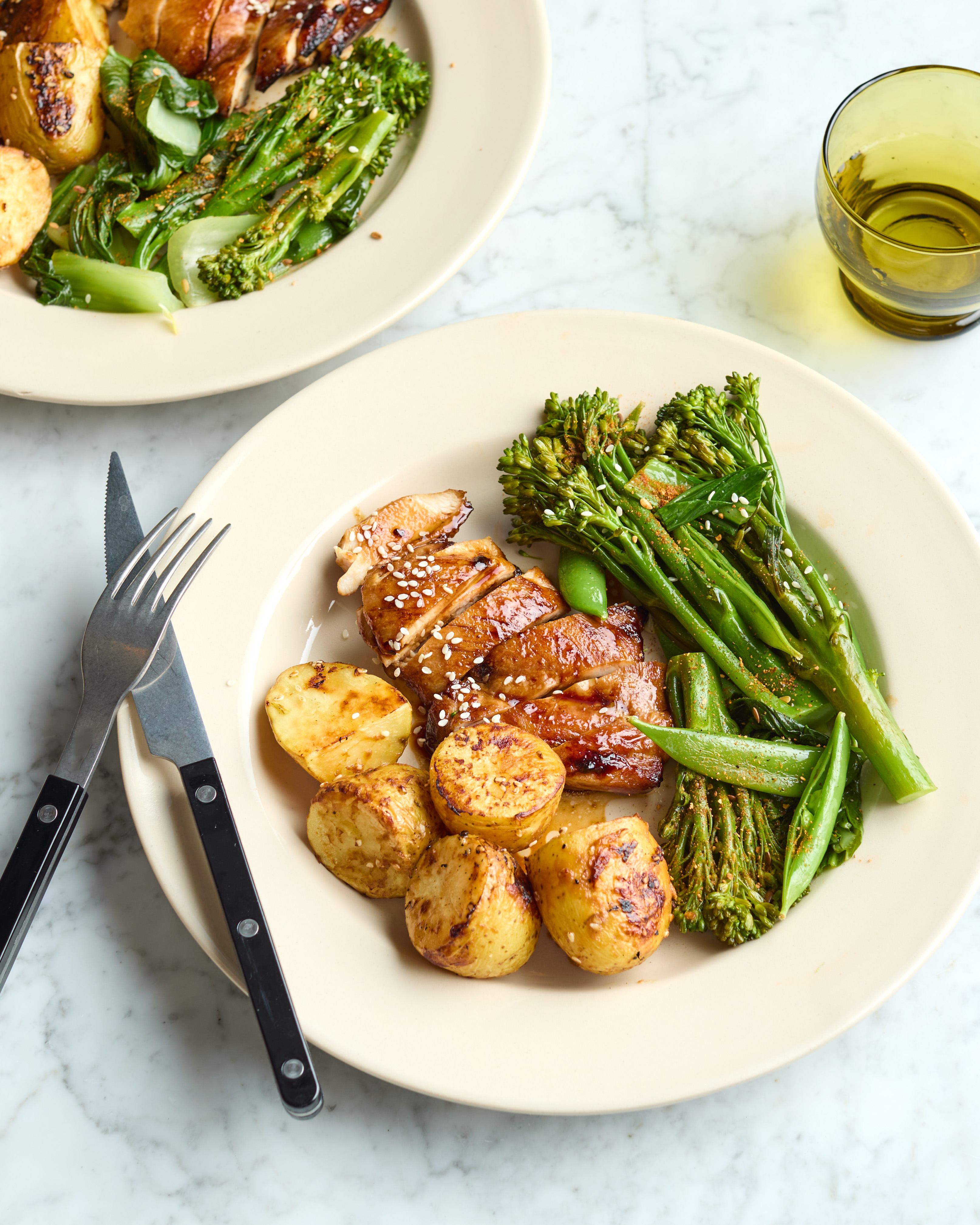 Sticky Tamari Chicken & Togarashi Broccoli