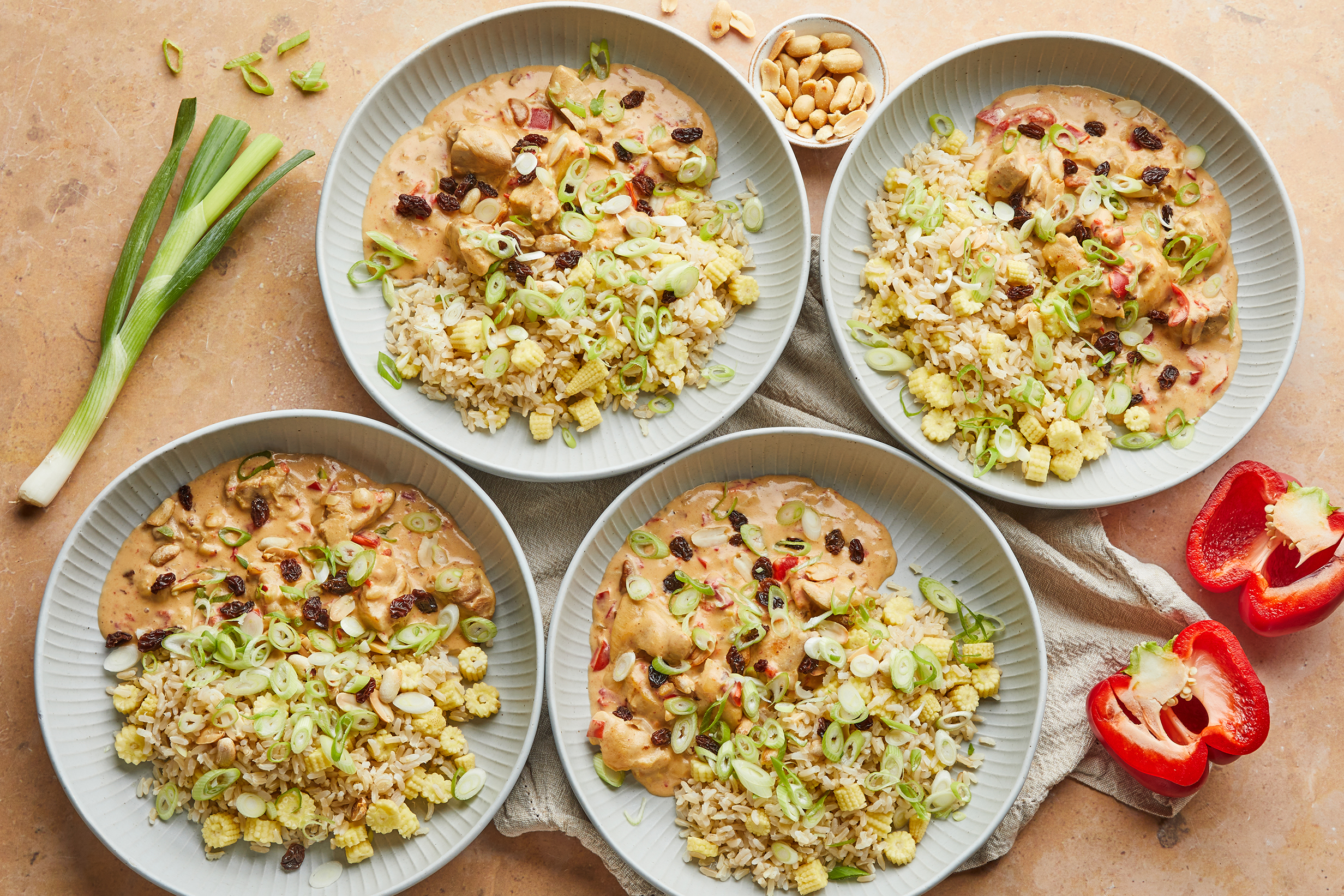 Peanut pepper chicken