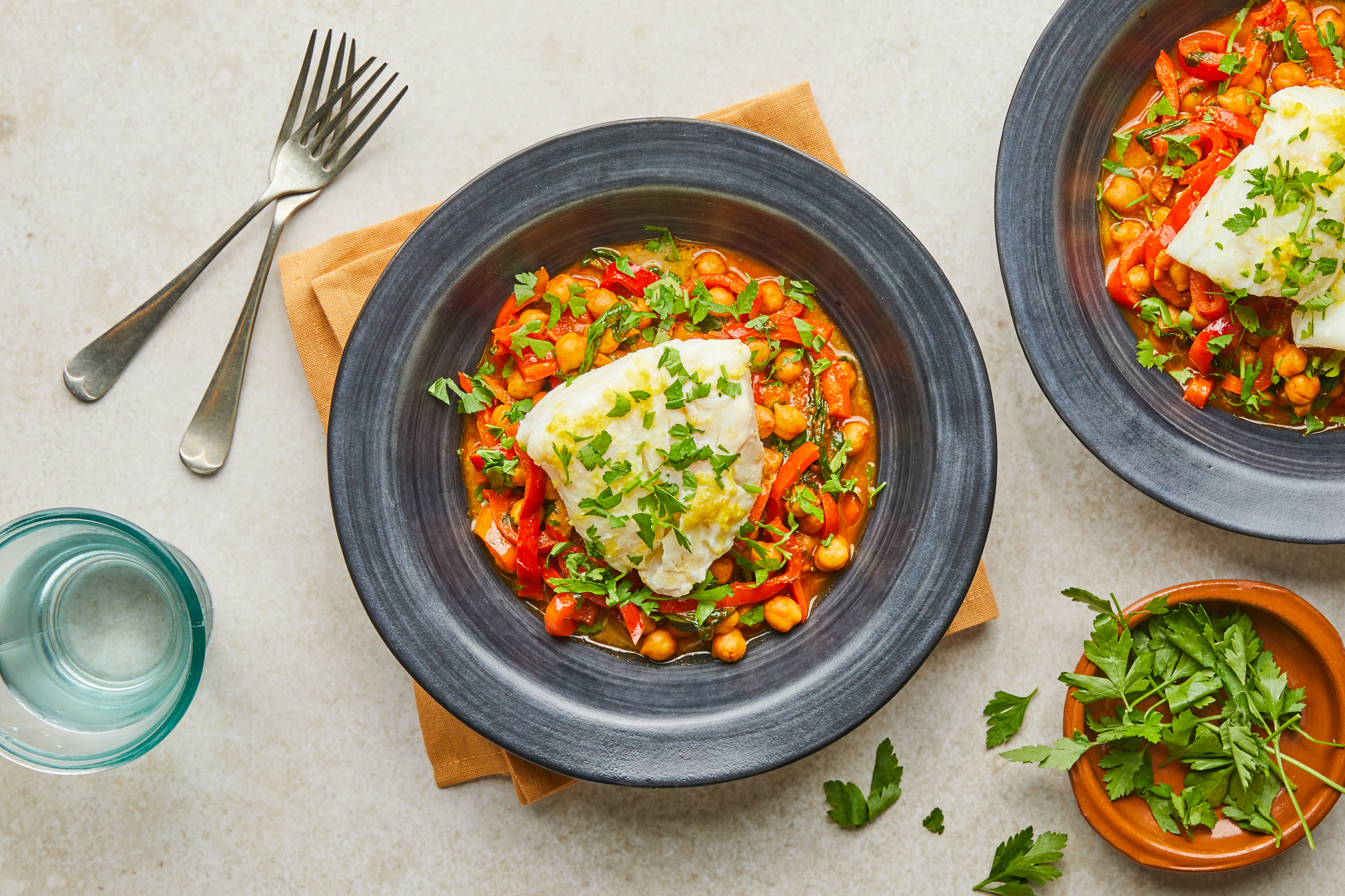 Baccalà alla piastra su purè di ceci (Pan Seared Salt Cod with Chickpea  Purée) - Memorie di Angelina